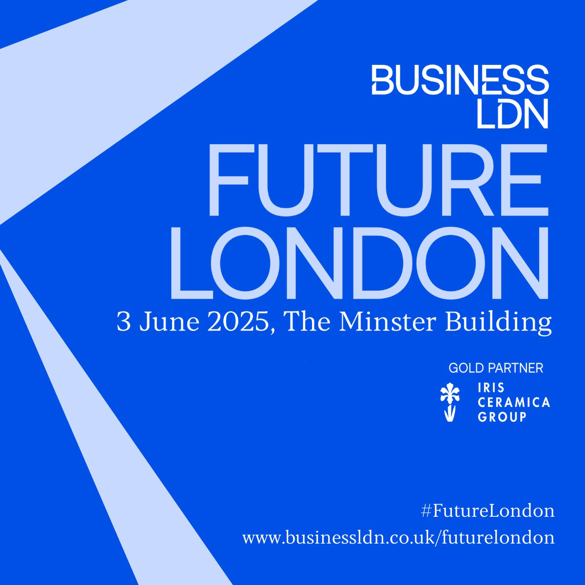 IRIS CERAMICA GROUP SI RICONFERMA GOLD PARTNER PER LA CONFERENZA FUTURE LONDON 2025