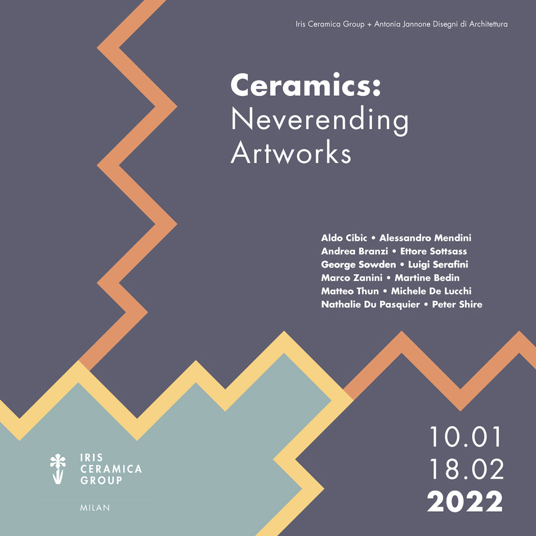 “CERAMICS: NEVERENDING ARTWORKS”: LA MOSTRA DI IRIS CERAMICA GROUP NEL FLAGSHIP STORE DI MILANO FINO AL 18 FEBBRAIO 2022